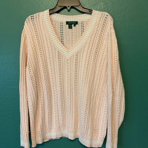 Lauren plus size sweater